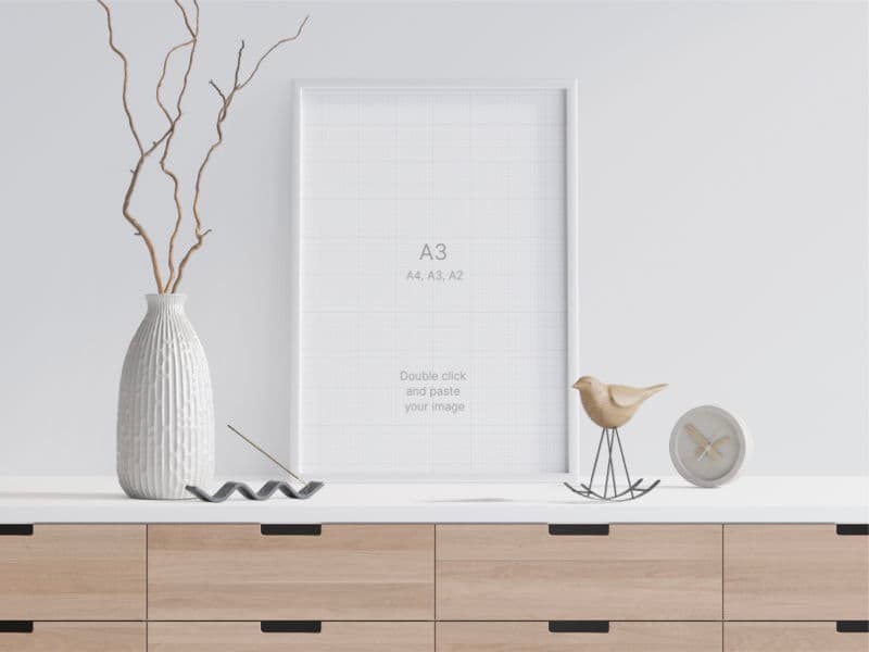 Frames online mockup