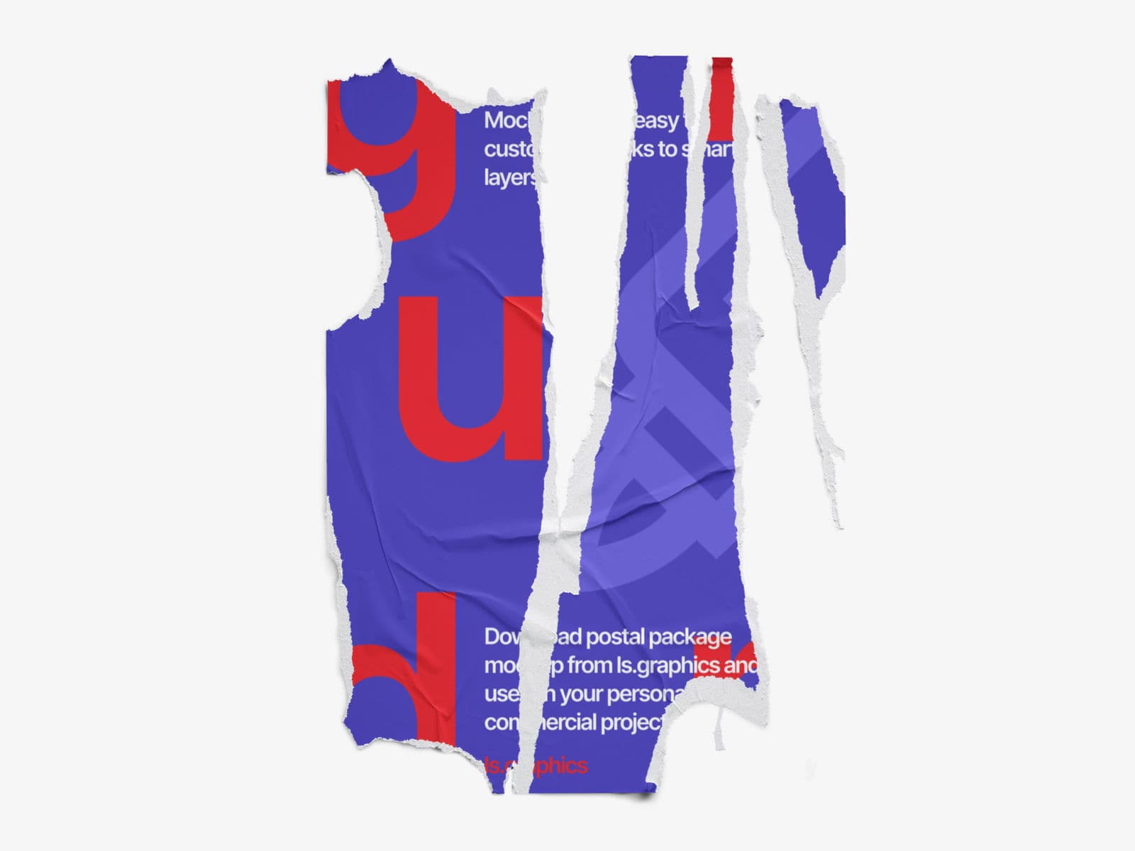 Glued Posters Glossy online mockup