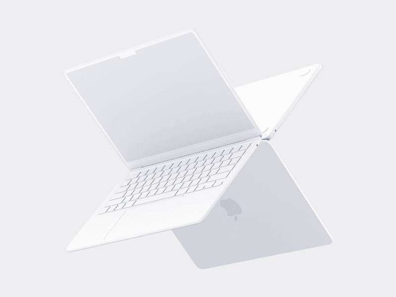 MacBook Air (2022) online mockup