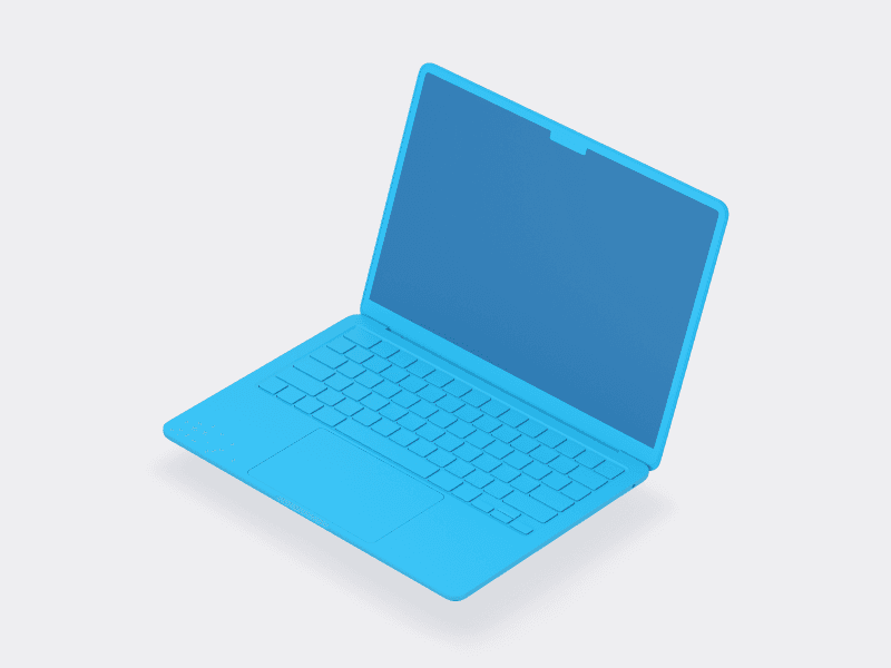 MacBook Air (2022) online mockup