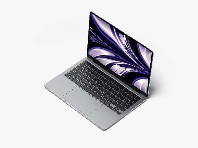 MacBook Air (2022) online mockup