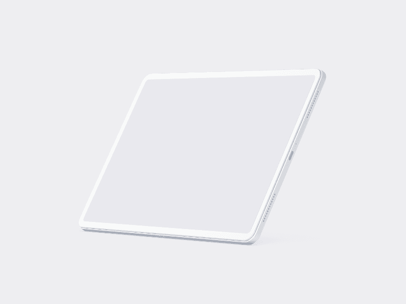 Xiaomi Pad online mockup
