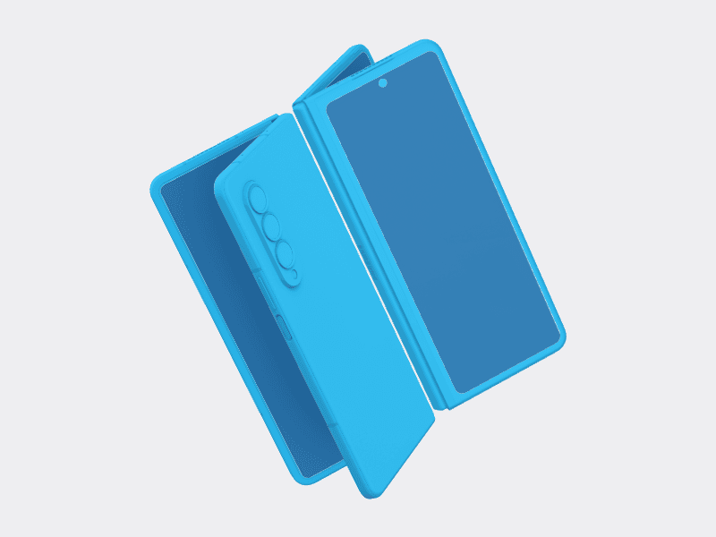Samsung Galaxy Z Fold 3 online mockup