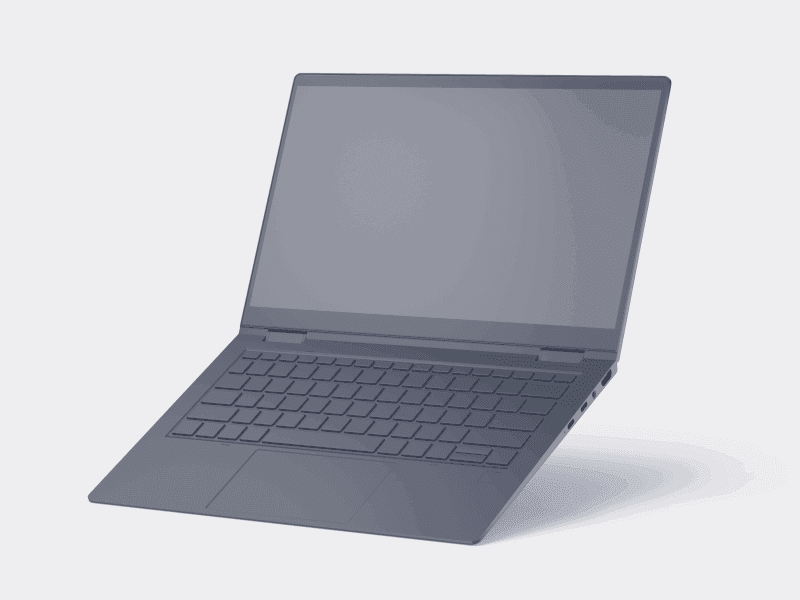 HP Elite Dragonfly online mockup