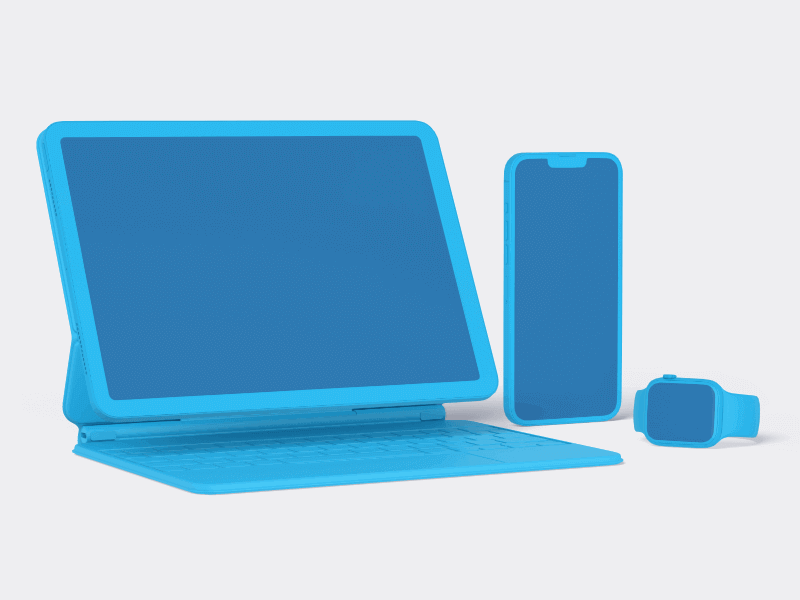 Apple Set online mockup