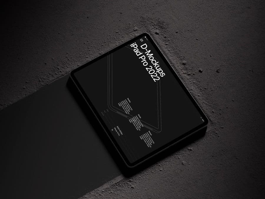 iPad Pro (2022) online mockup