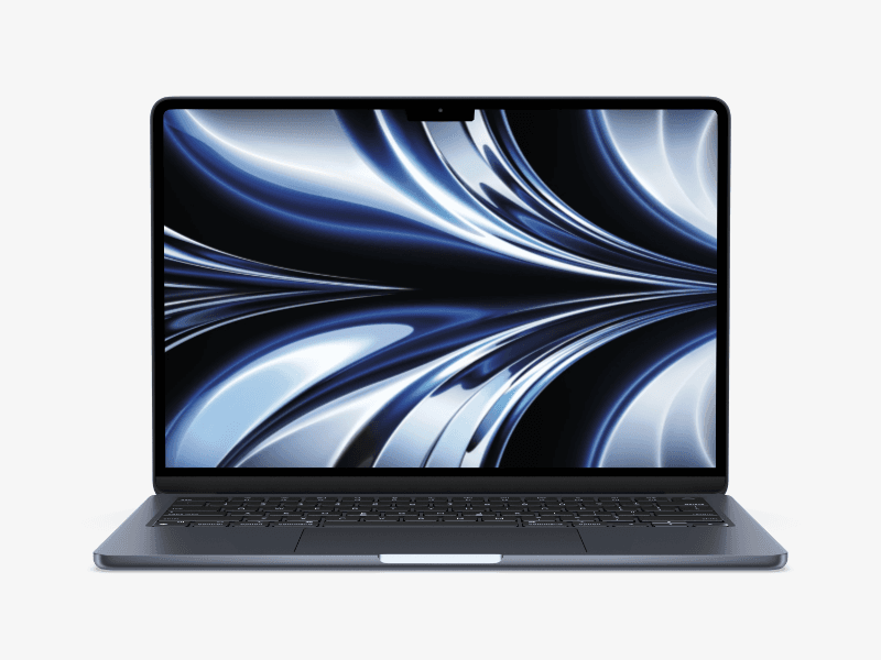 MacBook Air (2022) online mockup