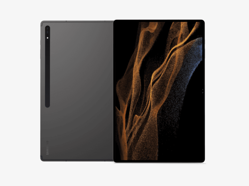 Galaxy Tab S8 Ultra online mockup