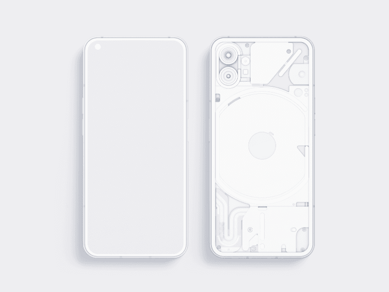 Nothing Phone online mockup