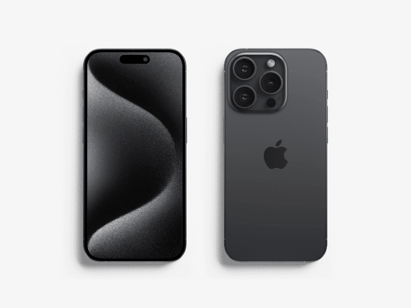 iPhone 15 Pro online mockup