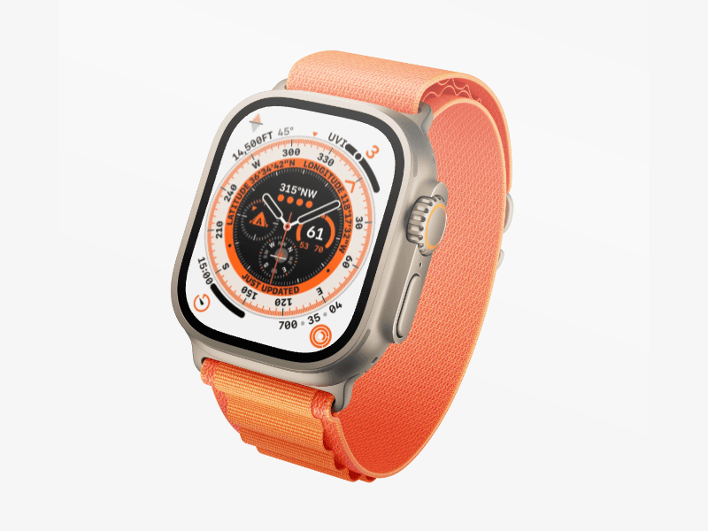 Apple Watch Ultra online mockup
