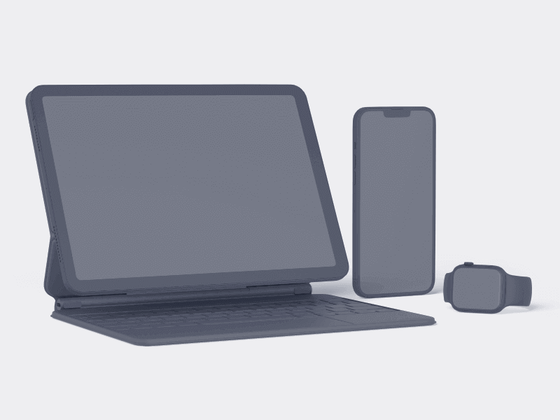 Apple Set online mockup