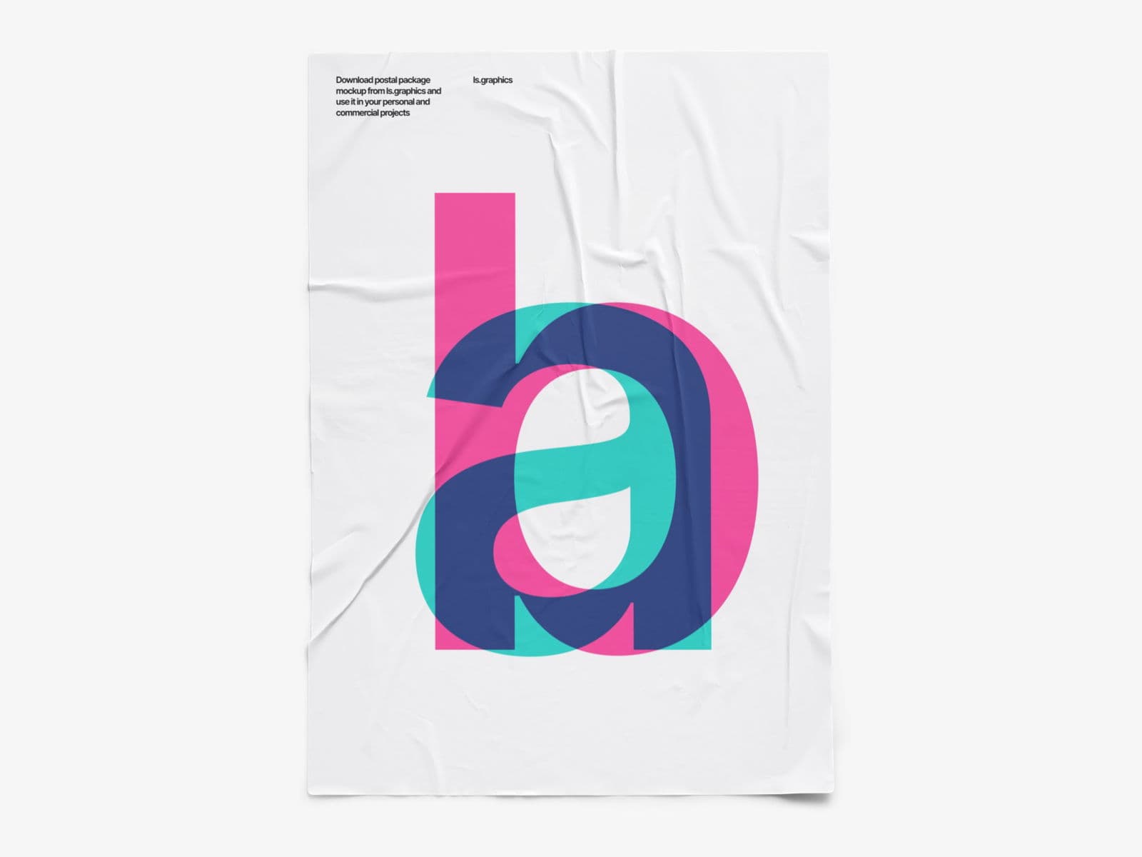 Glued Posters Glossy online mockup