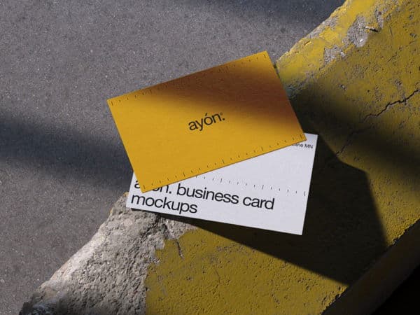 Business Сards online mockup