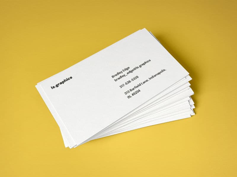 Business Cards online mockup