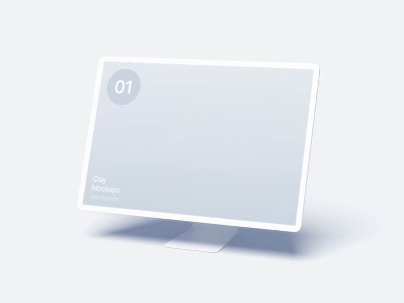 iMac online mockup