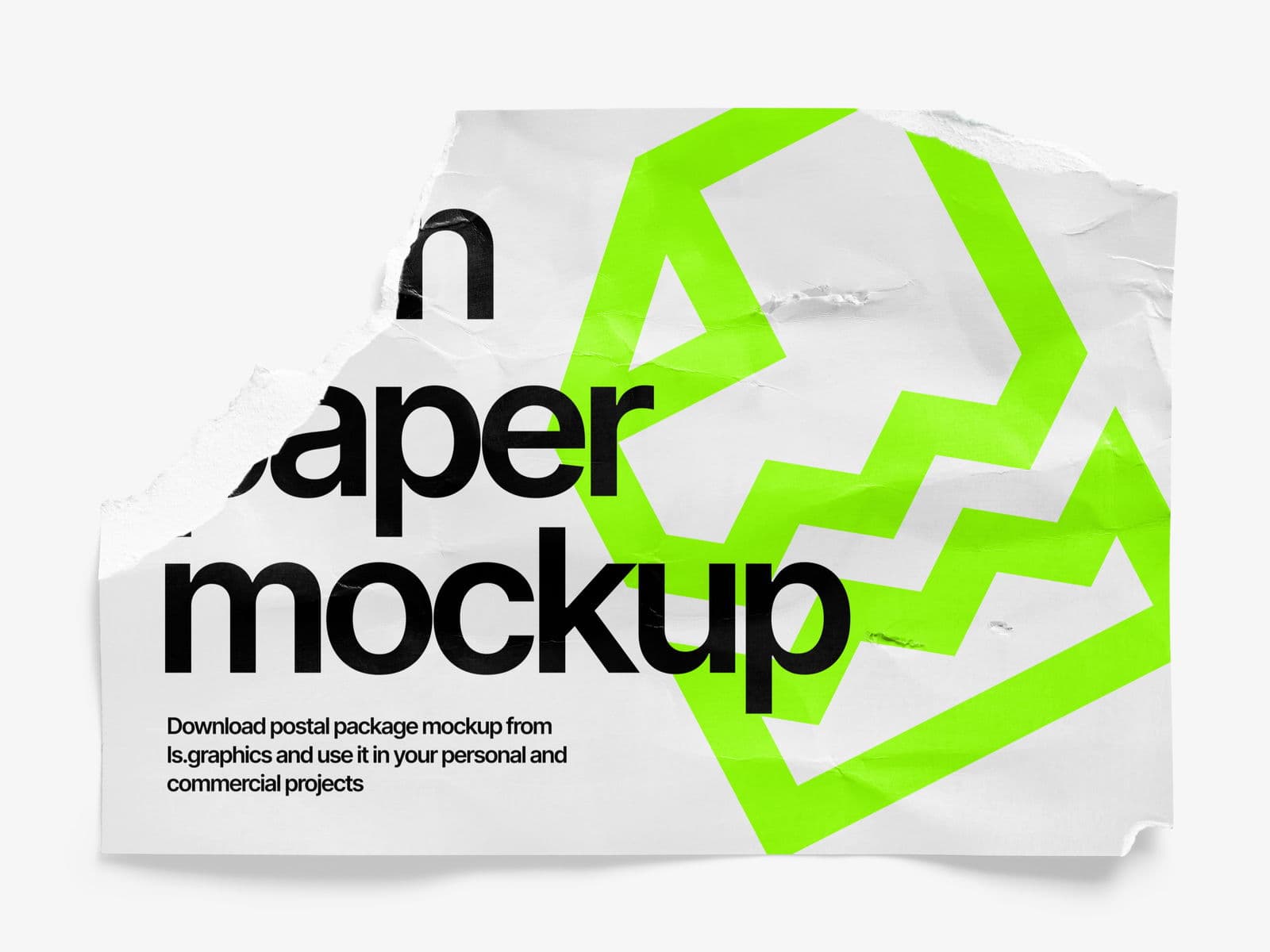 Torn Posters Glossy online mockup