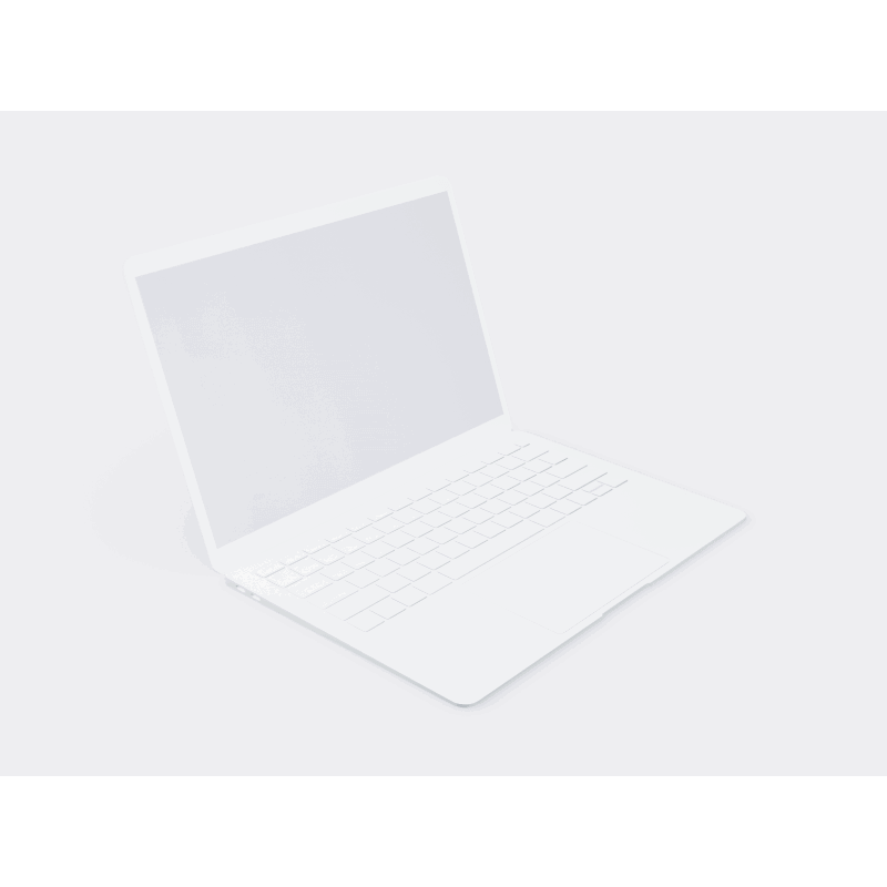 MacBook Air 13 online mockup