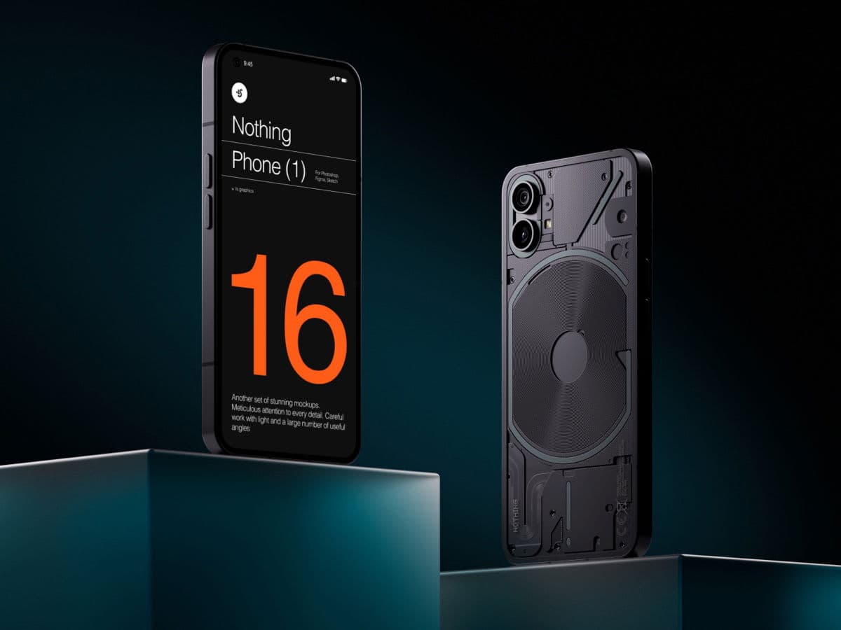 Nothing Phone 1 online mockup