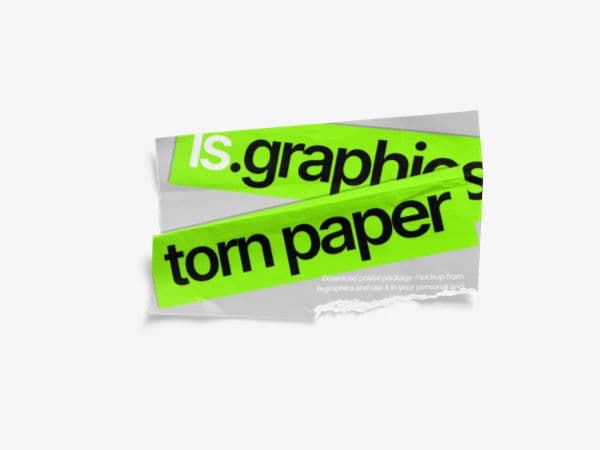 Torn Posters online mockup
