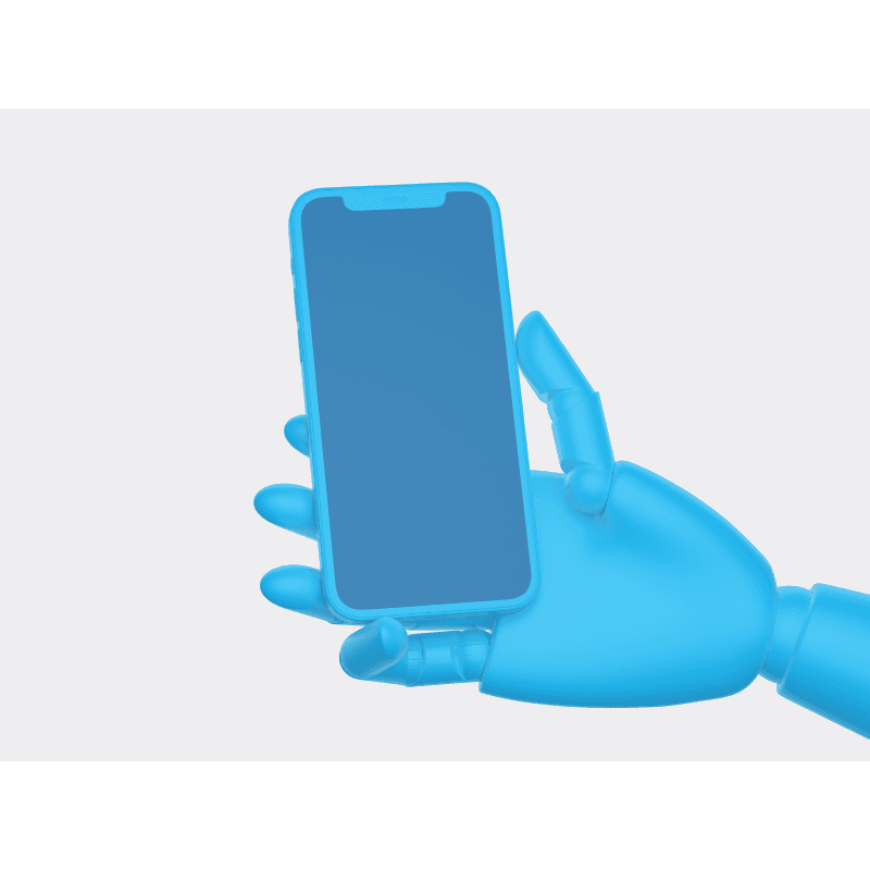 iPhone 12 Pro (Wooden Hands) online mockup