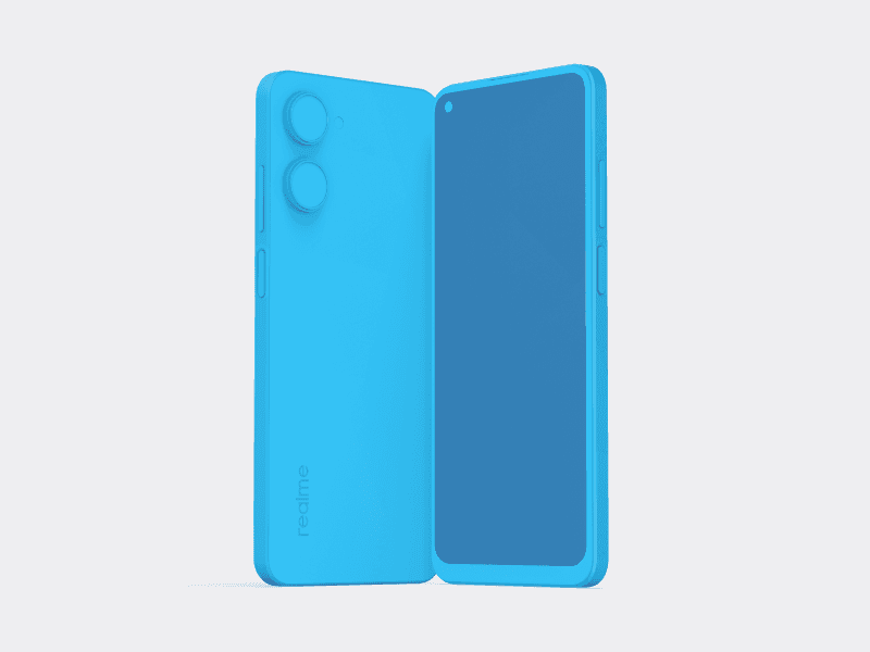Realme 10 online mockup