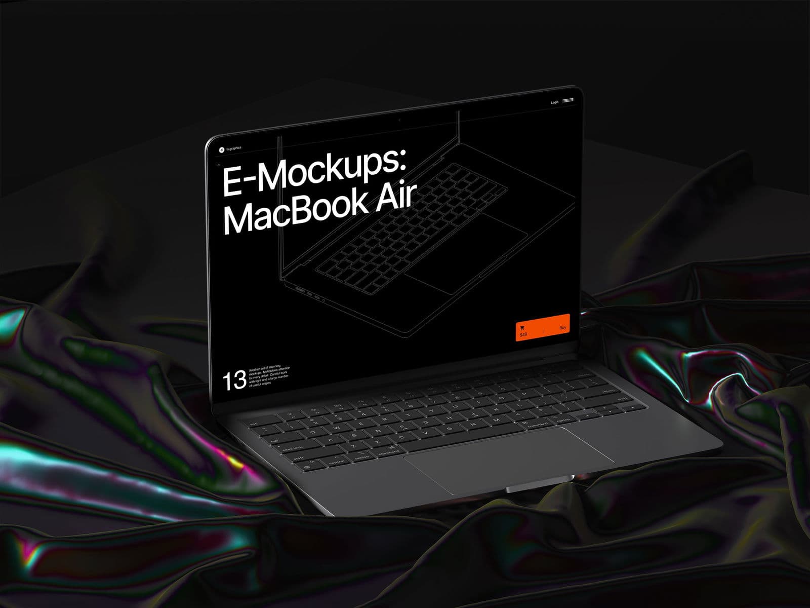 MacBook Air (2022) online mockup