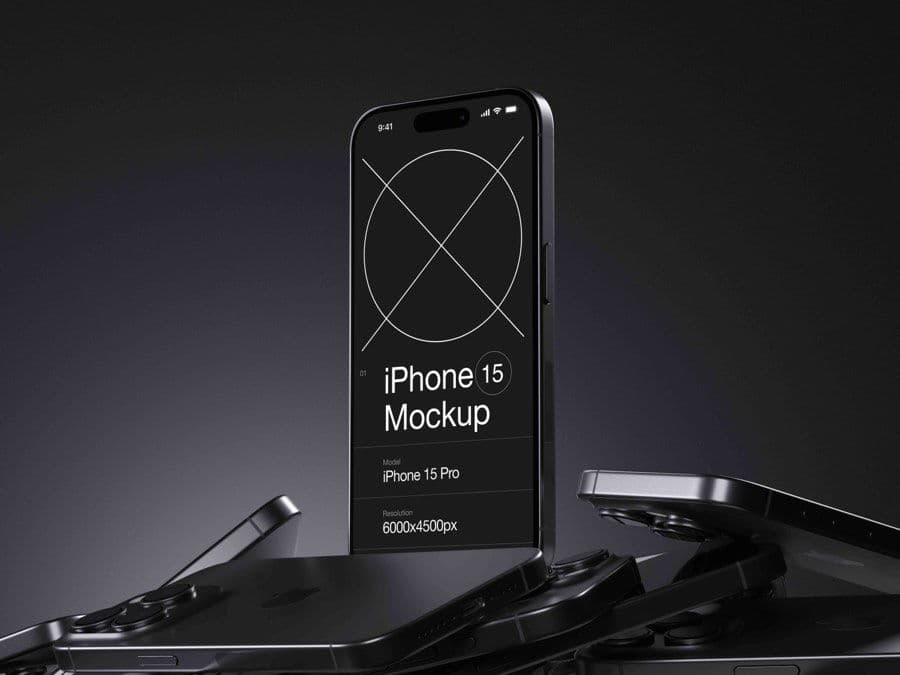 iPhone 15 Pro online mockup