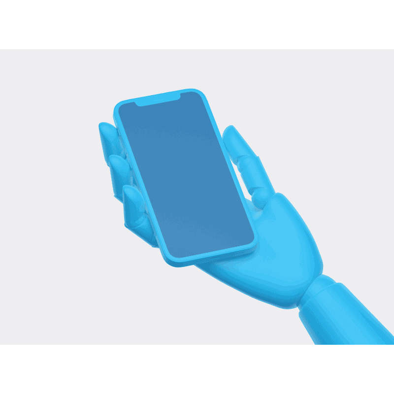 iPhone 12 Pro (Wooden Hands) online mockup