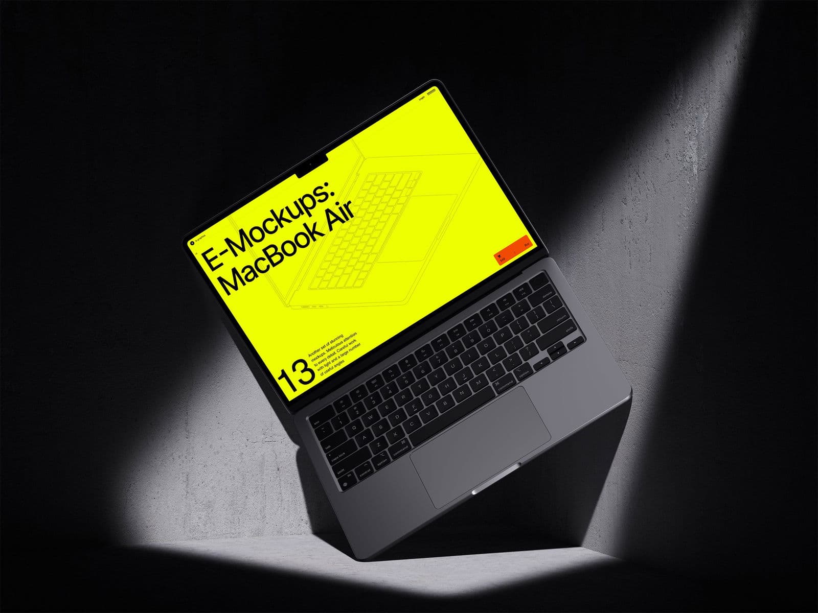 MacBook Air (2022) online mockup