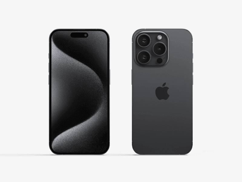 iPhone 15 Pro online mockup