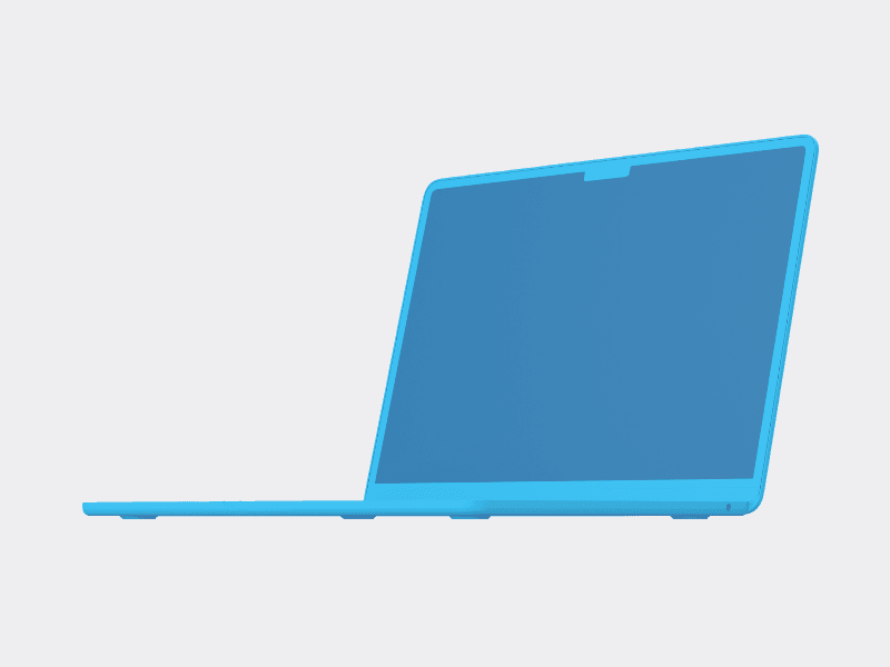 MacBook Air (2022) online mockup