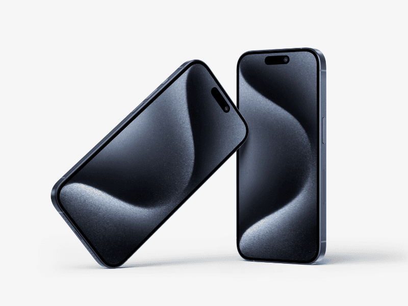 iPhone 15 Pro online mockup