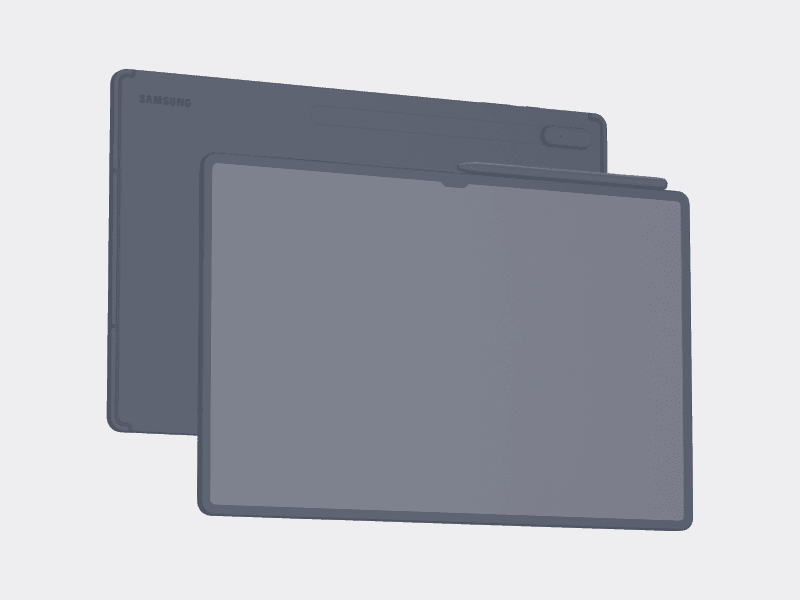 Galaxy Tab S8 Ultra online mockup