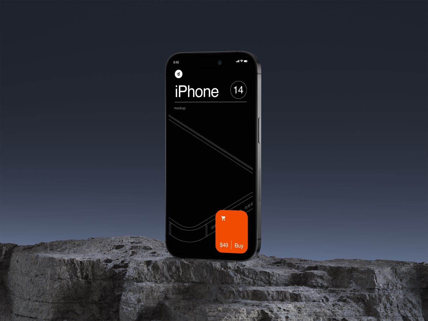 iPhone 14 Pro Max online mockup