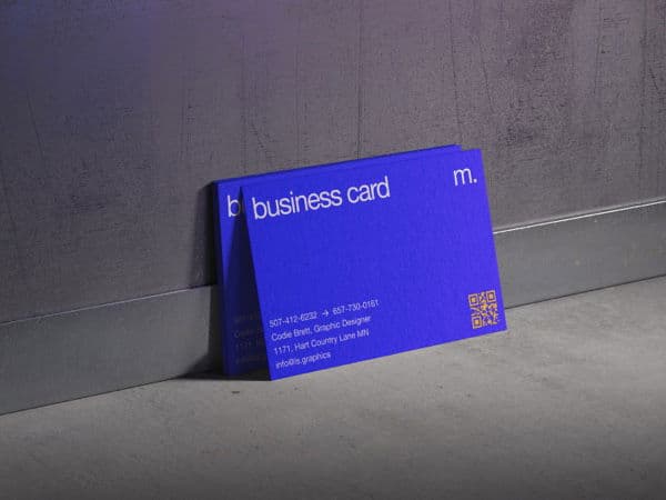 Business Сards online mockup