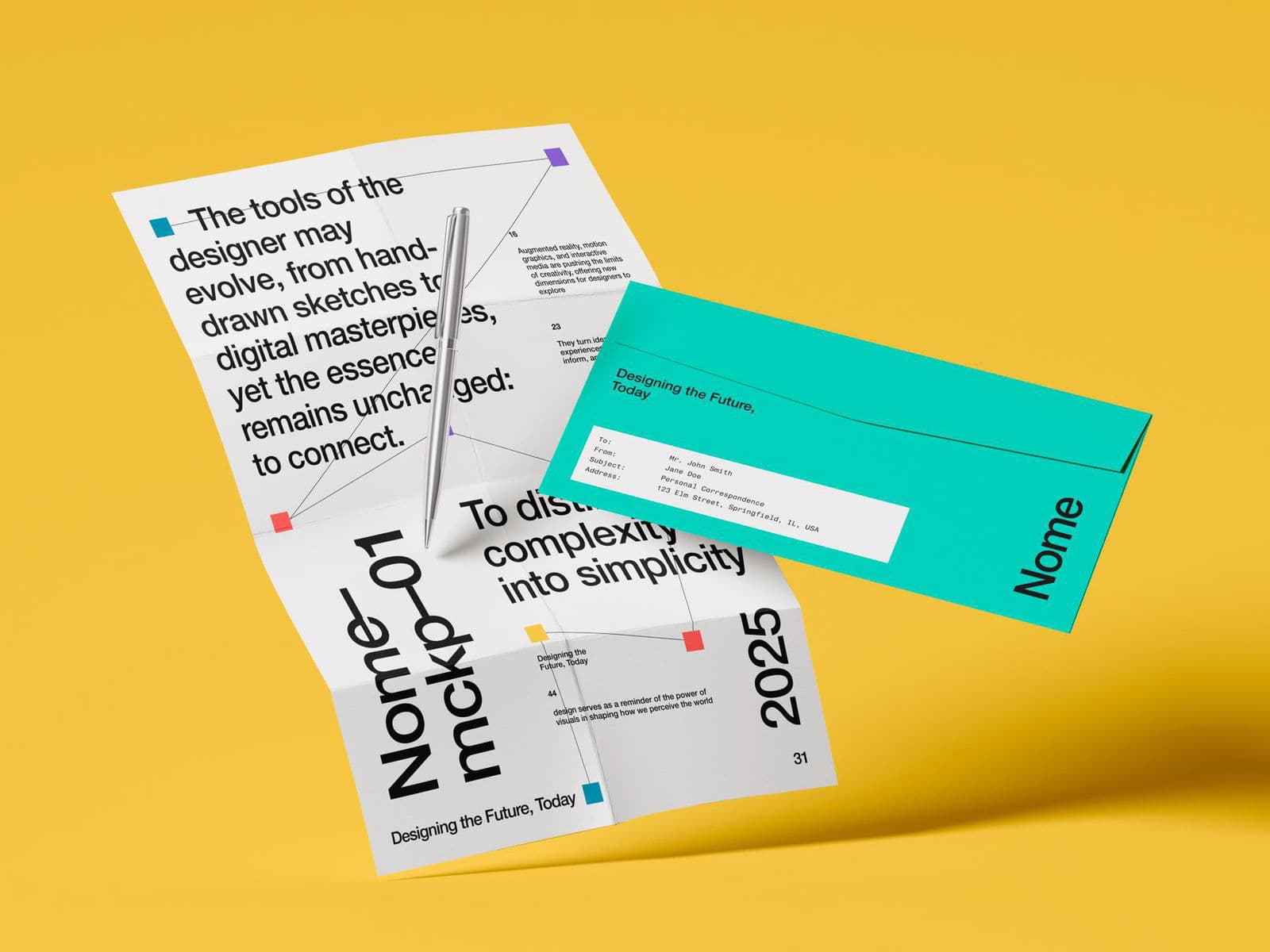 Nome online mockup