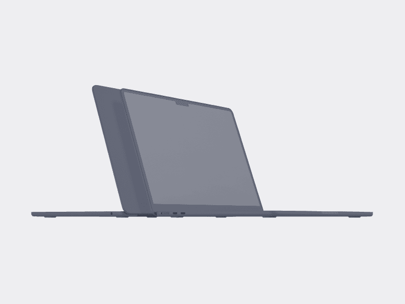 MacBook Air (2022) online mockup