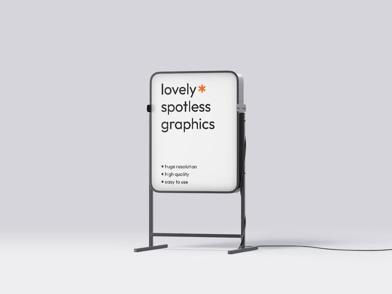 Boards. Light Board online mockup