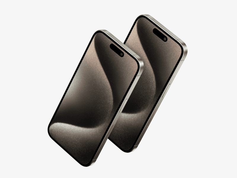 iPhone 15 Pro online mockup