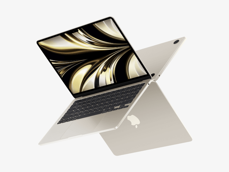 MacBook Air (2022) online mockup