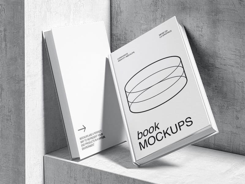 Qubus. Books online mockup