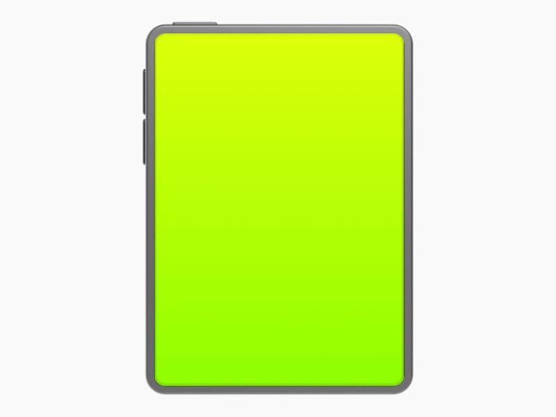 Cartoon Tablet online mockup