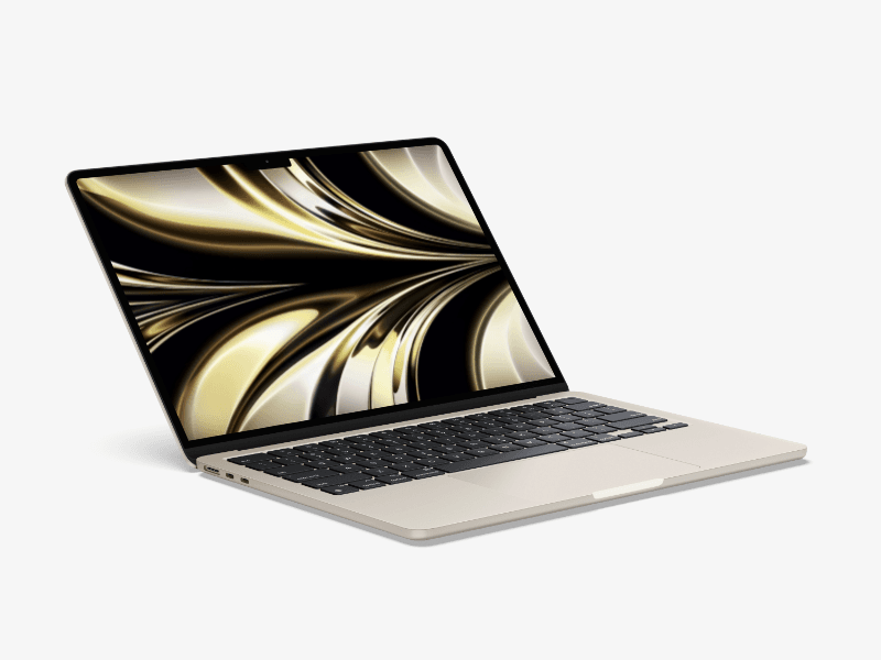 MacBook Air (2022) online mockup