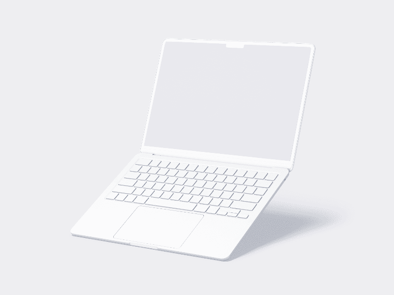 MacBook Air (2022) online mockup