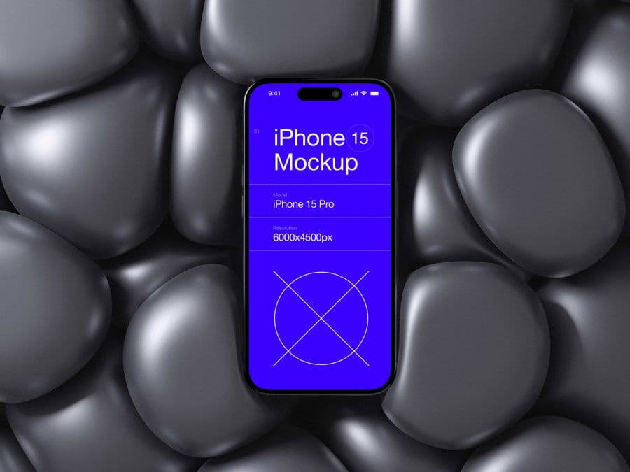 iPhone 15 Pro online mockup