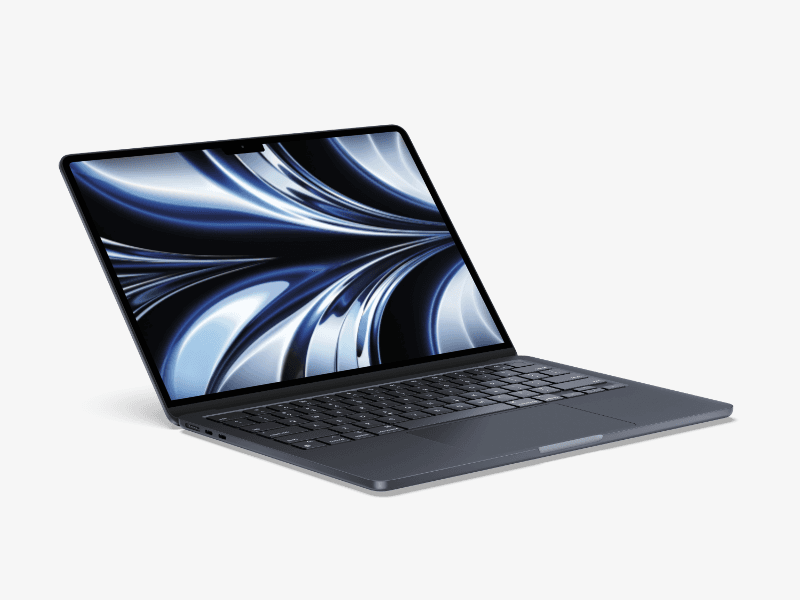 MacBook Air (2022) online mockup