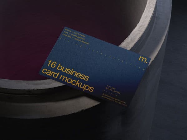 Business Сard online mockup