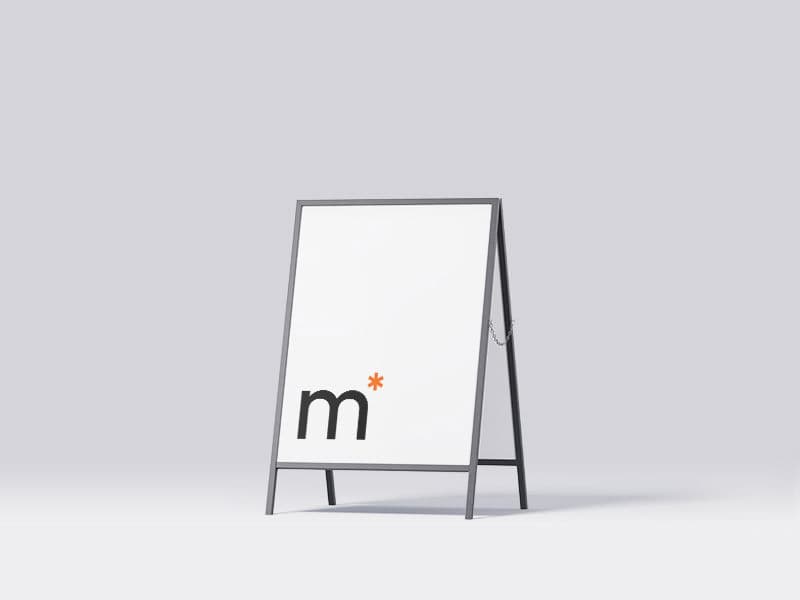 Boards. Sign Board online mockup