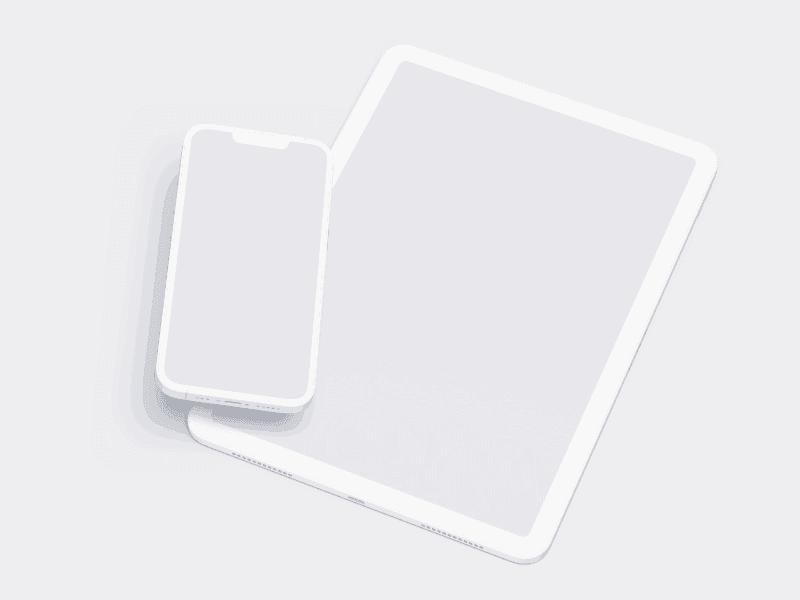 Apple Set online mockup